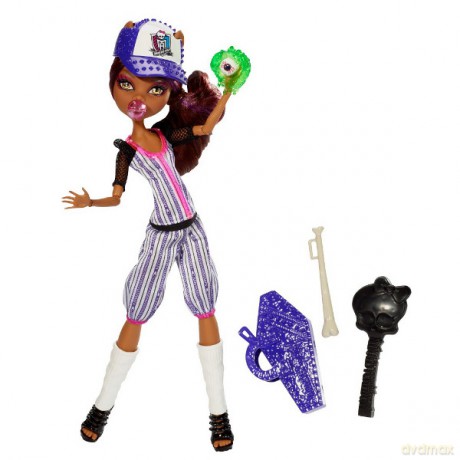 MONSTER HIGH Sportowe upiorki Clawdeen [ZABAWKA]