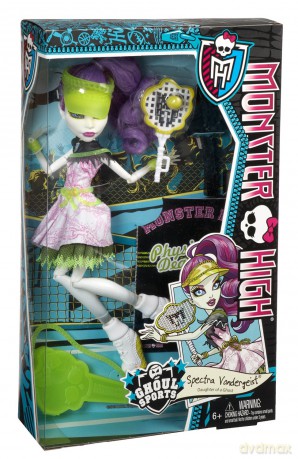 MONSTER HIGH Sportowe upiorki Spectra [ZABAWKA]