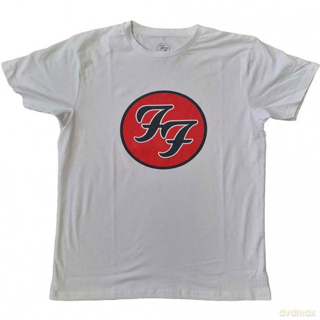 Foo Fighters: Unisex T-Shirt: FF Logo (White) (Medium)