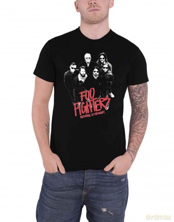 Foo Fighters: Unisex T-Shirt: Medicine At Midnight Photo (Black) (Small)