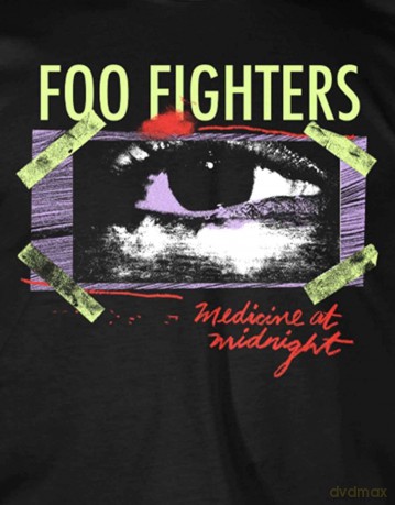 Foo Fighters: Unisex T-Shirt: Medicine At Midnight Taped (Black) (Medium)