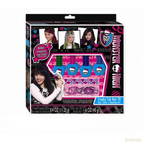MONSTER HIGH Szalone Farby do włosów [ZABAWKA]