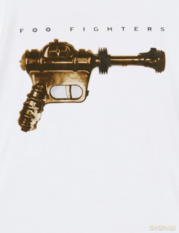 Foo Fighters: Unisex T-Shirt: Ray Gun (White) (XX-Large)