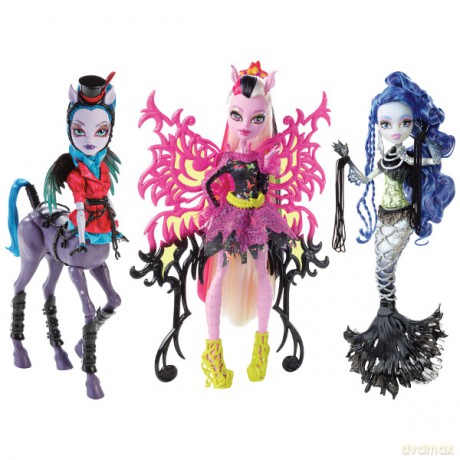 MONSTER HIGH Upiorne połączenie hybrydy [ZABAWKA]