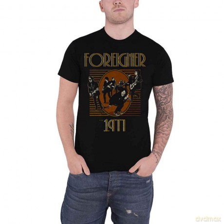 Foreigner: Men's Tee: Est' 1977 (Medium)