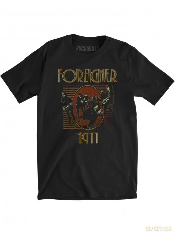 Foreigner: Men's Tee: Est' 1977 (X-Large)