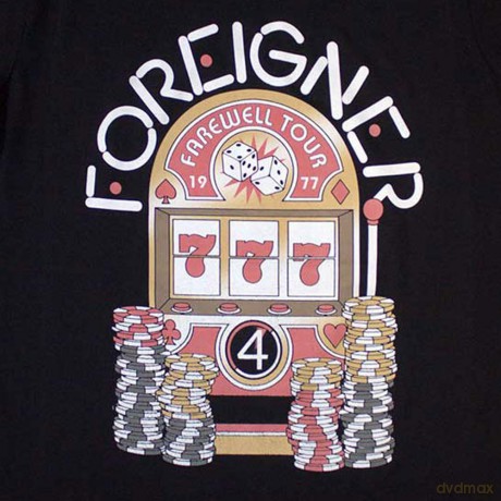 Foreigner: Unisex T-Shirt: Farewell Tour (Black) (X-Large)