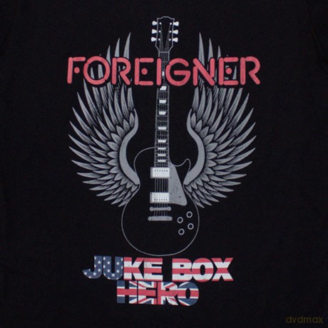 Foreigner: Unisex T-Shirt: Juke Box Hero (Black) (Small)