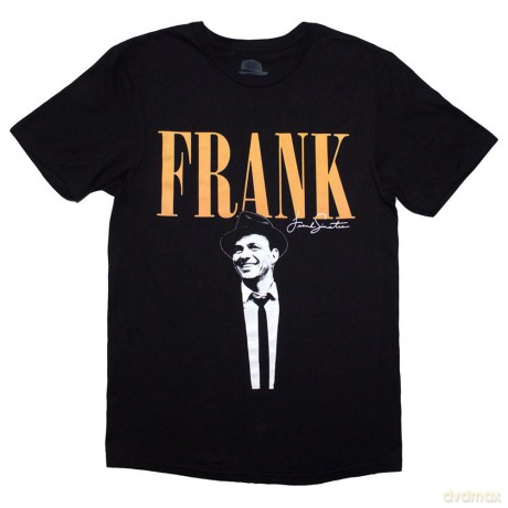 Frank Sinatra: Unisex T-Shirt: Frank (Black) (Medium)