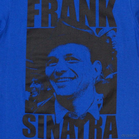 Frank Sinatra: Unisex T-Shirt: Montage Photos (Blue) (Medium)