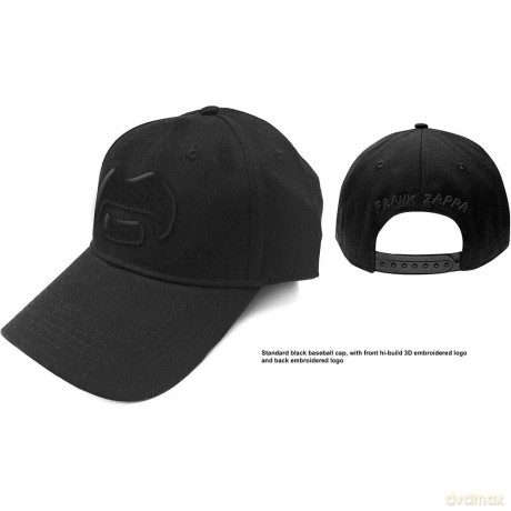 Frank Zappa: Unisex Baseball Cap: Black Moustache
