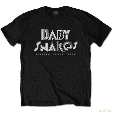 Frank Zappa: Unisex T-Shirt: Baby Snakes (Black) (Small)