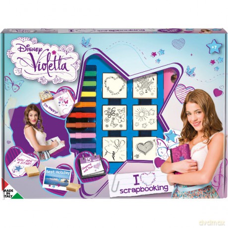 MULTIPRINT Pieczątki Big Box Violetta [ZABAWKA]