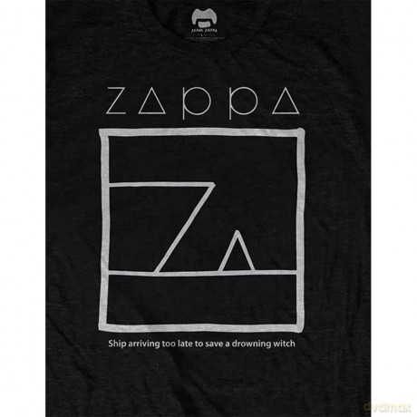 Frank Zappa: Unisex T-Shirt: Drowning Witch (Black) (Medium)