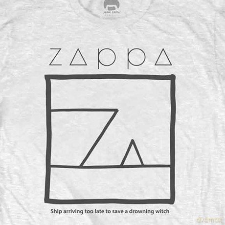 Frank Zappa: Unisex T-Shirt: Drowning Witch (White) (Large)