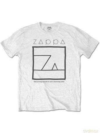 Frank Zappa: Unisex T-Shirt: Drowning Witch (White) (Small)