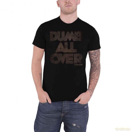 T: Frank Zappa Unisex T-Shirt: Dumb All Over (Black) (Small)