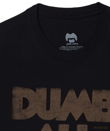 Frank Zappa: Unisex T-Shirt: Dumb All Over (Black) (XXX-Large)