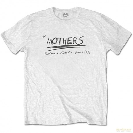 Frank Zappa: Unisex T-Shirt: Filmore East (White) (Medium)
