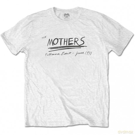 Frank Zappa: Unisex T-Shirt: Filmore East (White) (X-Large)