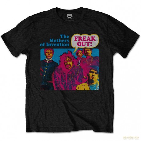 Frank Zappa: Unisex T-Shirt: Freak Out! (Black) (Small)