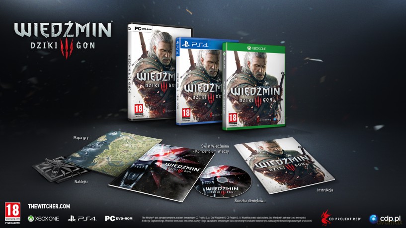 Wiedźmin 3: Dziki Gon [GRA PS4]
