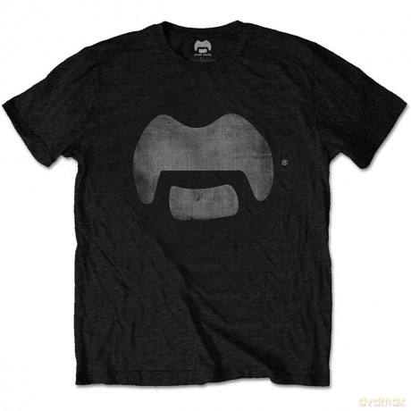Frank Zappa: Unisex T-Shirt: Tache (Black) (Medium)