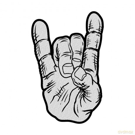 Generic: Standard Patch: Devil Horns (Loose)
