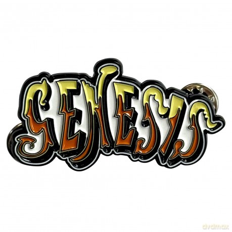 Genesis: Pin Badge: Orange Classic Logo