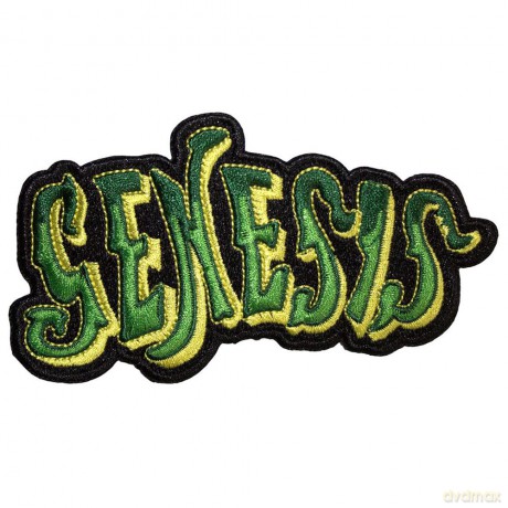Genesis: Standard Patch: Classic Logo Cut-Out Green (Green)