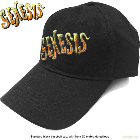 Genesis: Unisex Baseball Cap: Orange Classic Logo