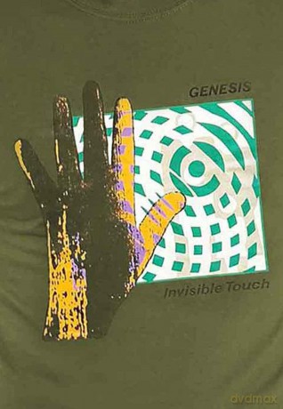 Genesis: Unisex T-Shirt: Invisible Touch (Green) (X-Large)