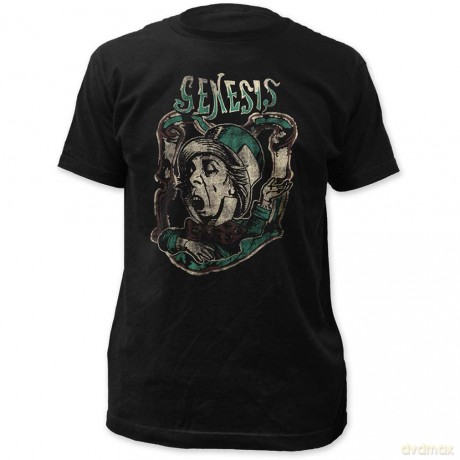 Genesis: Unisex T-Shirt: Mad Hatter 2 (Black) (XXX-Large)
