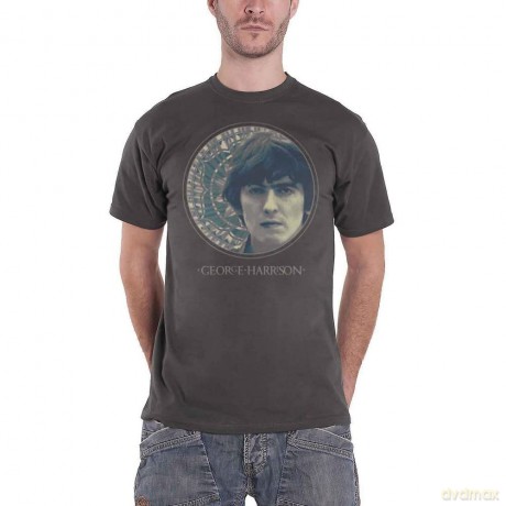 George Harrison: Men's Tee: Circular Portrait (Medium)