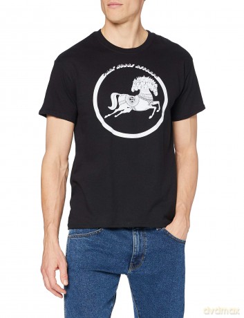 George Harrison: Men's Tee: Dark Horse with Back Printing (Medium)