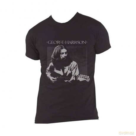 George Harrison: Men's Tee: Live Portrait (Medium)