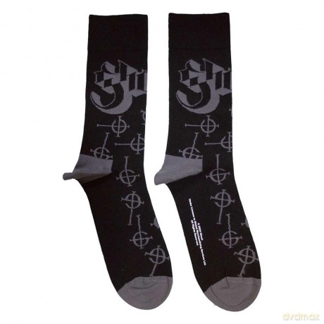 Ghost: Unisex Ankle Socks: Symbol Pattern (Black) (UK Size 7 - 11)