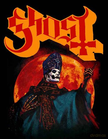 Ghost: Unisex T-Shirt: Hunter's Moon (Black) (Medium)
