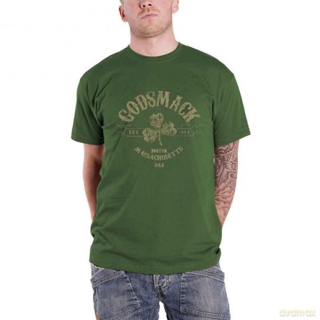 Godsmack: Unisex T-Shirt: Celtic (Forest Green) (X-Small)