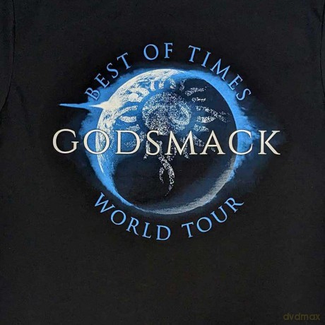 Godsmack: Unisex T-Shirt: Lighting Up The Sky World Tour (Black) (Large)