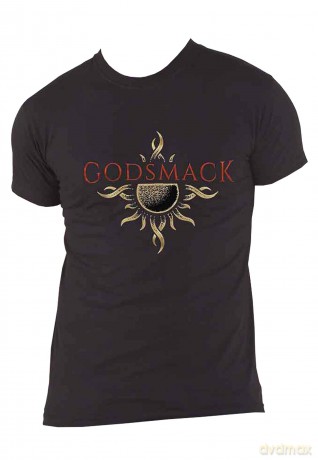 Godsmack: Unisex T-Shirt: Sun Logo (Black) (X-Large)