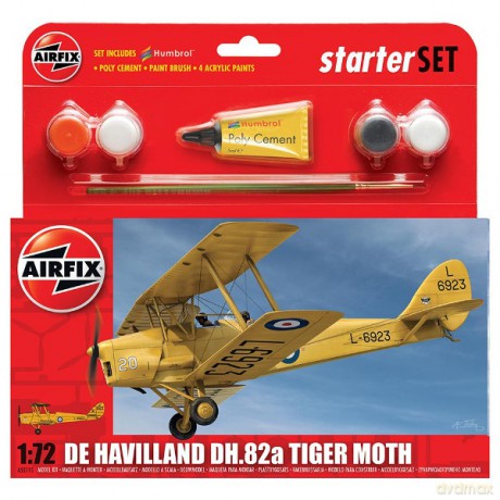 AIRFIX De Havilland DH.82a Tiger Moth [MODELARSTWO]