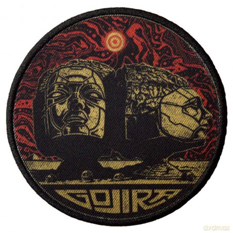 Gojira: Standard Patch: Scuplted Heads