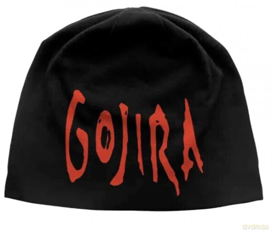Gojira: Unisex Beanie Hat: Logo JD Print (Black)