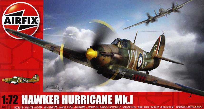 AIRFIX Hawker Hurricane Mkl [MODELARSTWO]