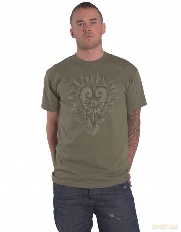 Gojira: Unisex T-Shirt: Fortitude Heart (Black) (Medium)