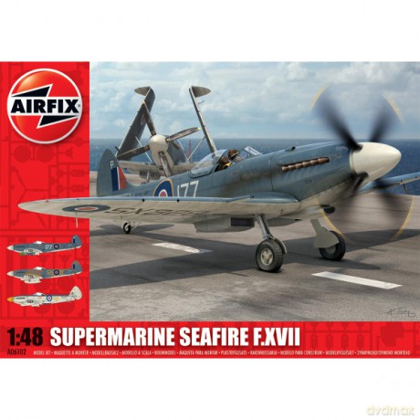 AIRFIX Supermarine Seafire F.XVII [MODELARSTWO]