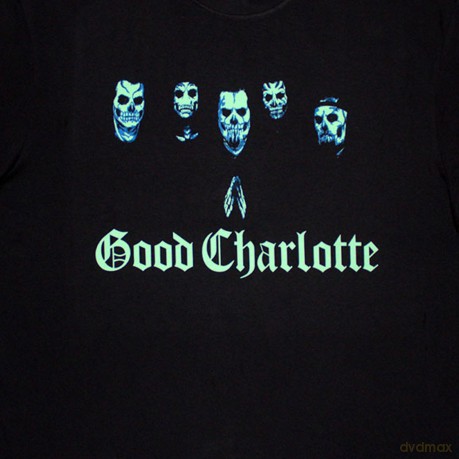 Good Charlotte: Unisex Oversized Boxy T-Shirt: Generation Rx Skulls (Black) (Medium)