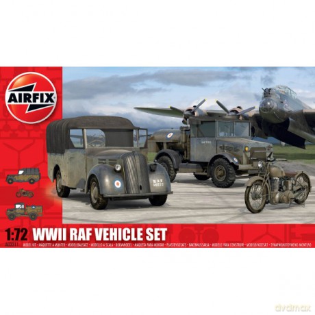 AIRFIX WWII RAF Vehicle Set [MODELARSTWO]