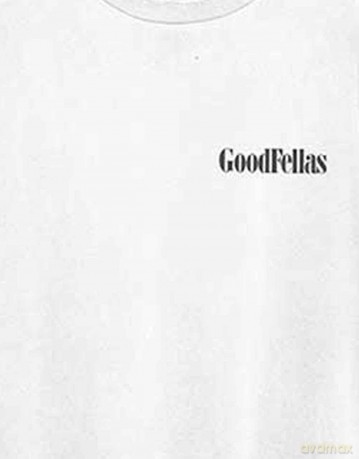 Goodfellas: GoodFellas Unisex T-Shirt: Henry Court (White) (Back Print) (Medium)